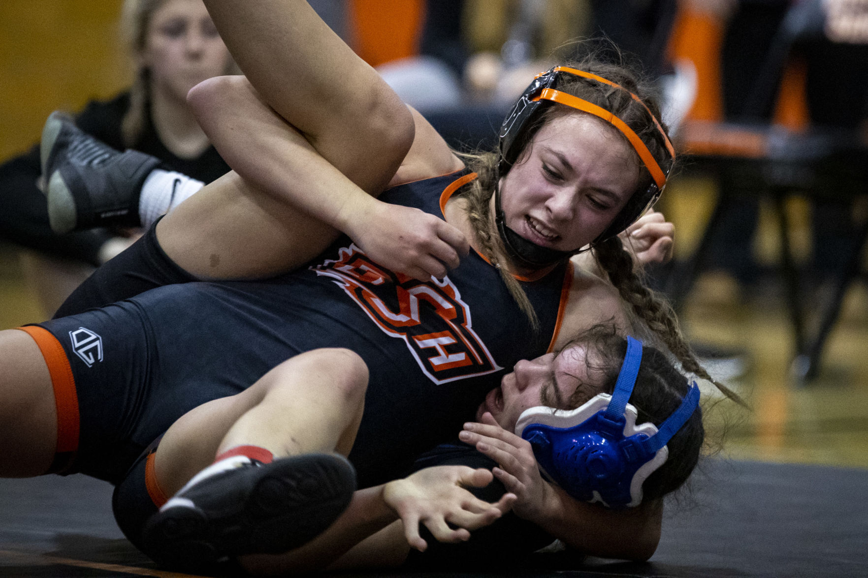 Billings Senior girls wrestling mixer